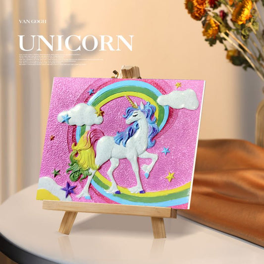 Relief Painting-Unicorn